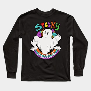 SPOOKY NURSE Long Sleeve T-Shirt